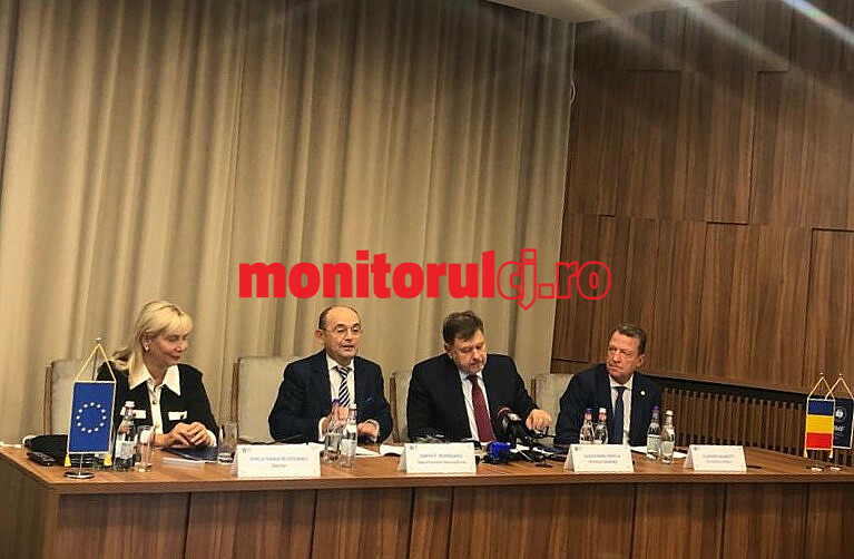 Evenimentul de lansare a procesului de elaborare a Strategiei Naționale pentru Combaterea Bolilor Cerebrovasculare, la UMF „Iuliu Hațieganu” Cluj-Napoca / Foto: monitorulcj.ro