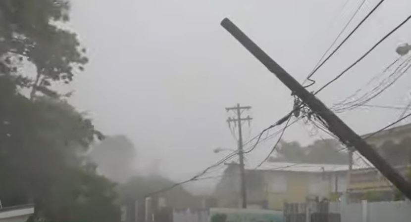 Insulele Bermude, lovite de ploi torențiale și rafale de vânt de 160 km/h / Foto: captură ecran - YouTube ABC News