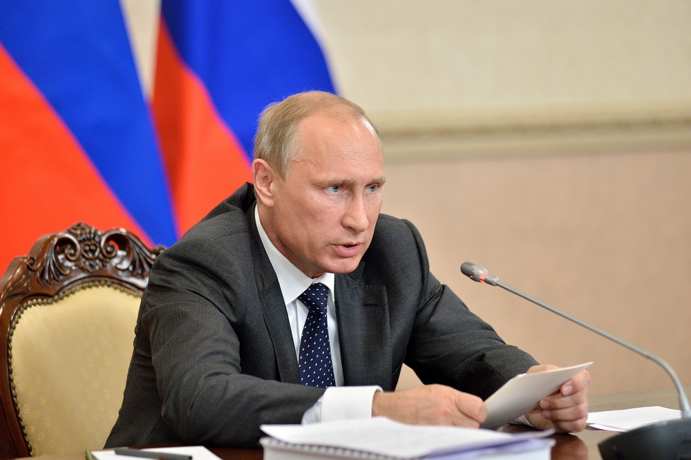 Vladimir Putin va semna tratatele de anexare a unor teritorii ucrainene la Rusia / Foto: depositphotos.com
