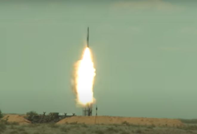 Rusia a lansat luni dimineață 10 rachete asupra orașului Zaporojie / Foto: captură ecran - video eurasiantimes.com