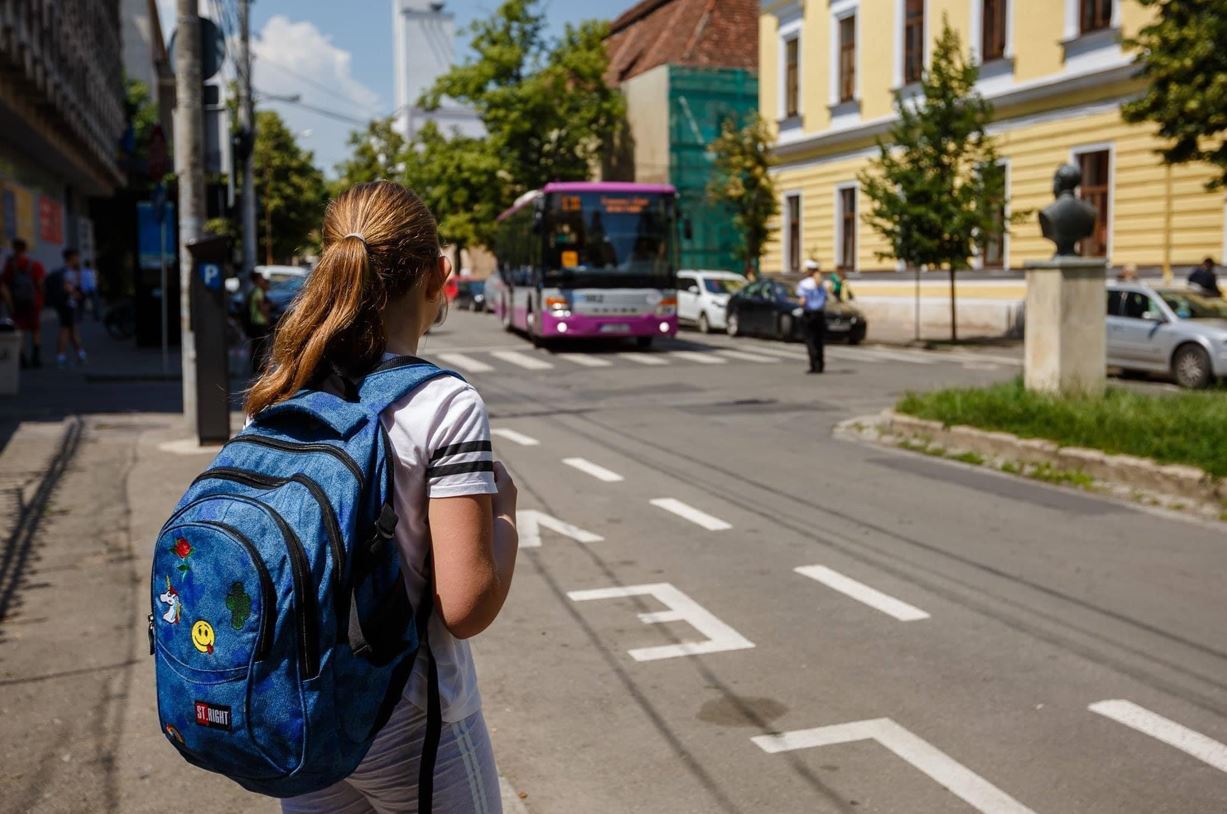 Guvernul mărește sumele alocate elevilor pentru transport / Foto: Municipiul Cluj-Napoca - Facebook