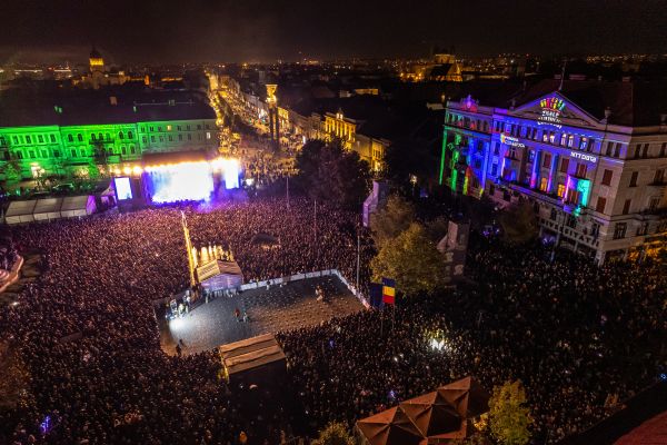 Peste 75.000 de participanți în cea de-a doua seară a Zilelor Clujului / Foto: Primăria Cluj-Napoca