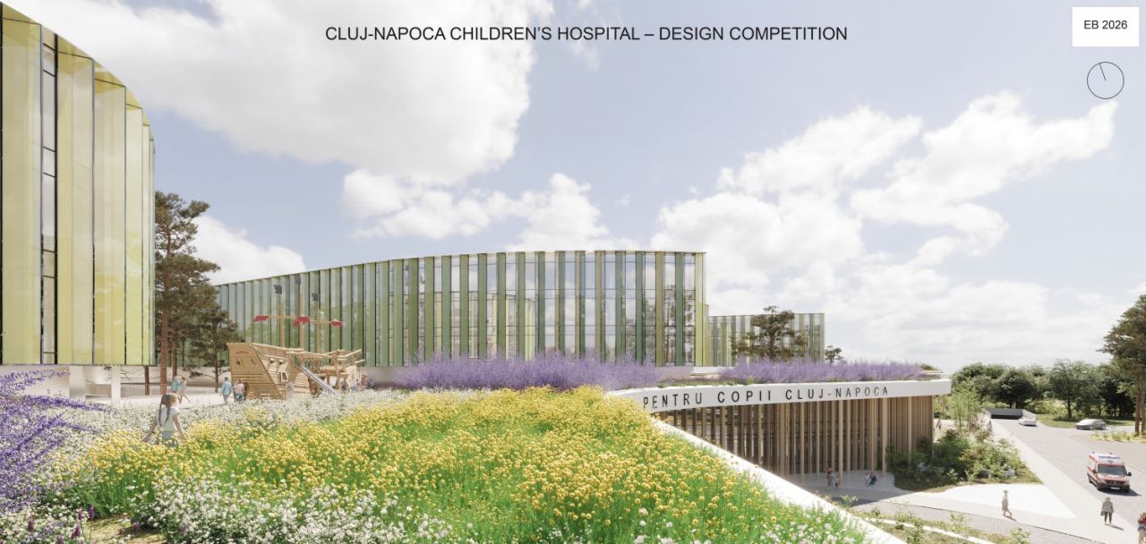Luni, 10 octombrie 2022, a fost emisă autorizația de construire în vederea demarării lucrărilor de execuție a viitorului Spital Pediatric Monobloc de la Cluj/ Foto: CJ Cluj