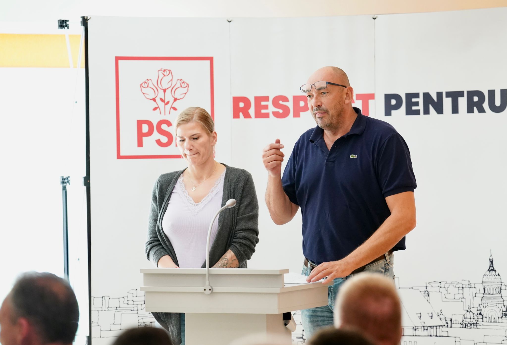 Foștii sportivi Bruno Roschnafsky și Carmen Amariei au intrat în PSD
