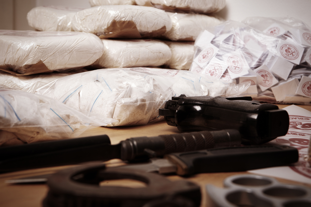 În iunie 2016, polițiștii au descoperit 2.500 de kilograme de cocaină provenită din Columbia într-un depozit / Foto: depositphotos.com