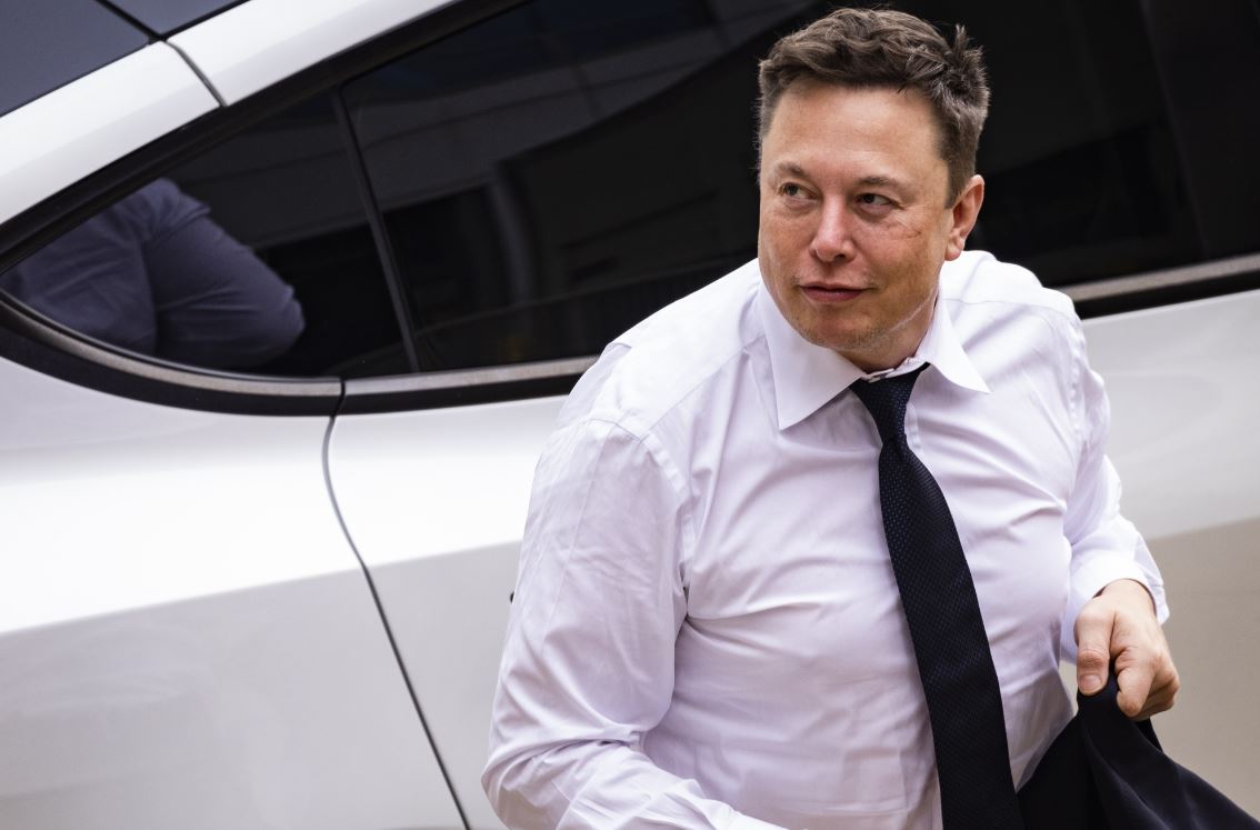 Elon Musk, cel mai bogat om din lume / Foto: Samuel Corum/Bloomberg
