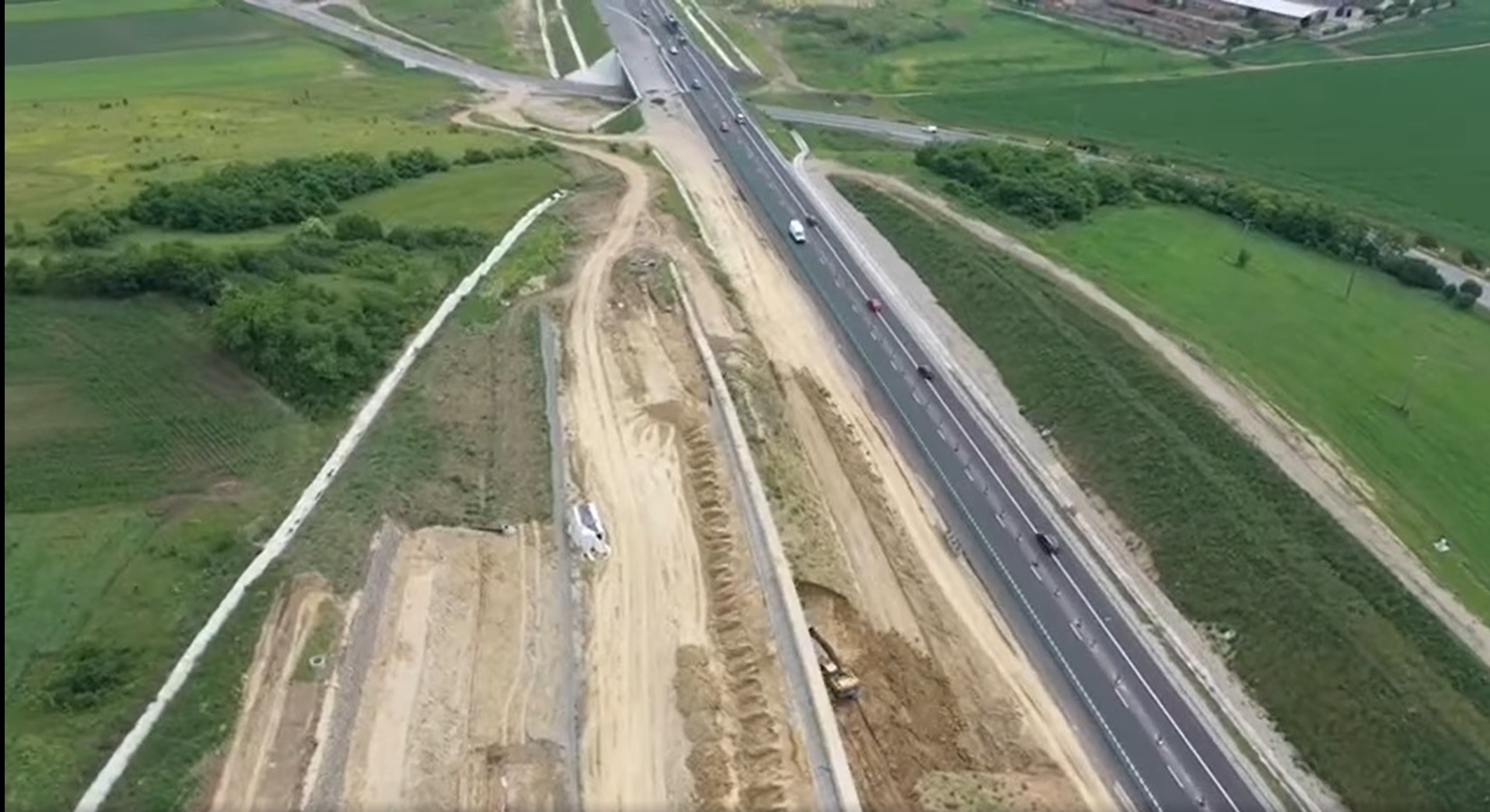 Lotul 2 al Autostrăzii A10 Sebeș-Turda, dat în trafic săptămâna aceasta! Foto: Captură ecran