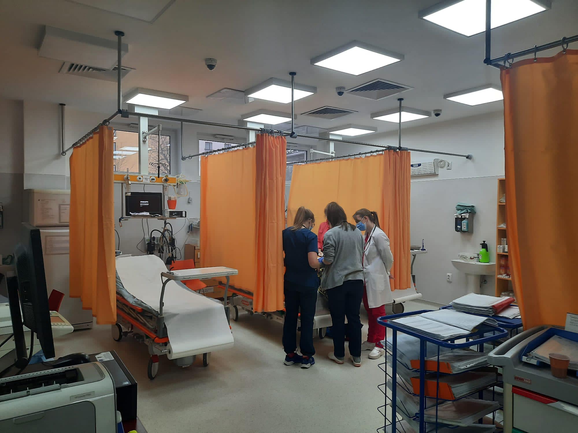 Unitatea de Primiri Urgențe. Sursă foto Facebook Spitalul Clinic de Urgenţă pentru Copii Cluj-Napoca