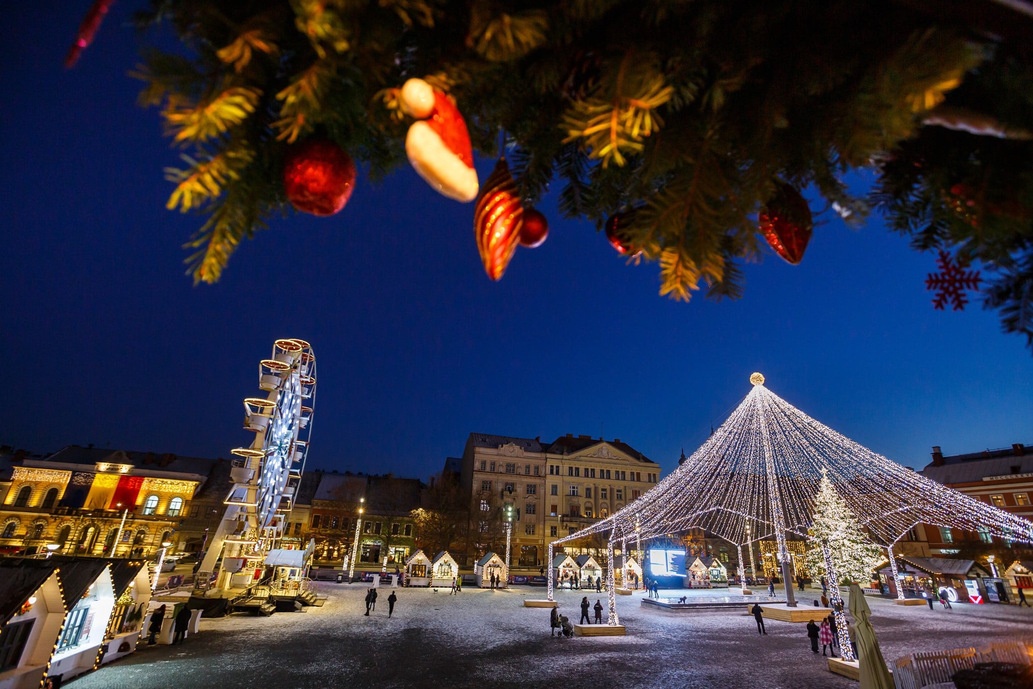 Au mai rămas doar câteva până când Târgul de Crăciun de la Cluj-Napoca își redeschide porțile. FOTO: Facebook/ Târgul de Crăciun Cluj-Napoca