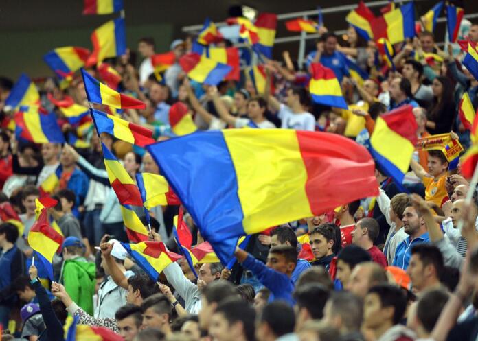 Fanii naționalei României/ FOTO: frf.ro
