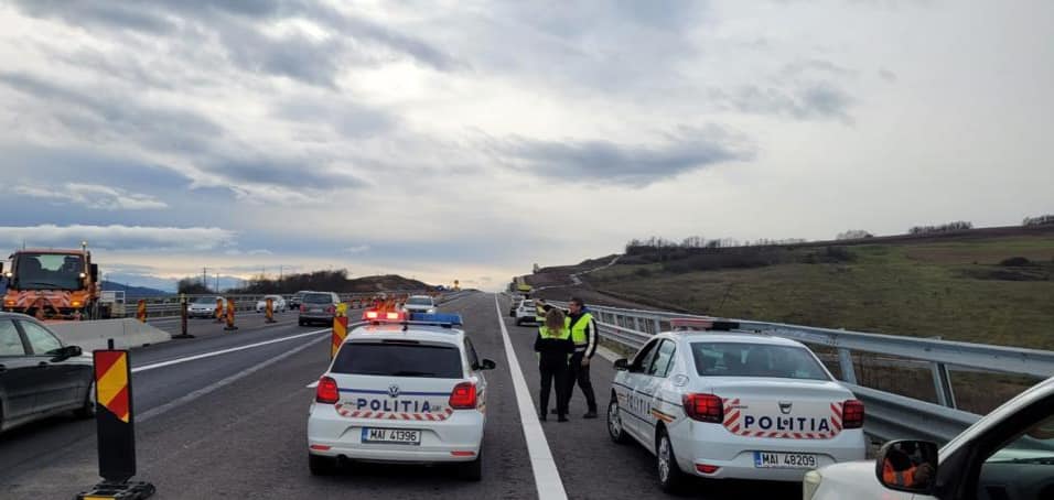 Circulație FĂRĂ RESTRICȚII pe Autostrada A10 Sebeș-Turda! FOTO: Cristian Pistol/ Facebook