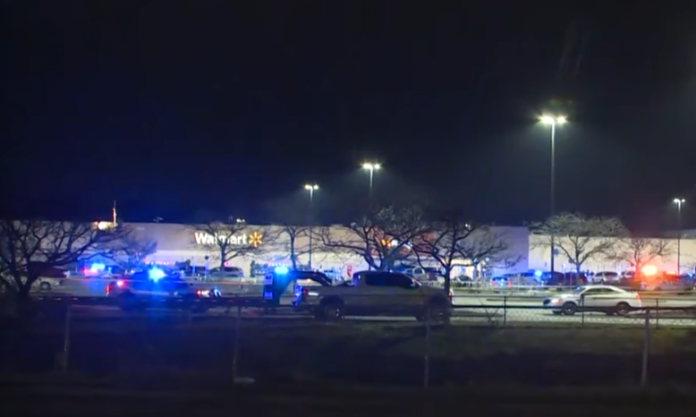 Un bărbat înarmat a ucis mai multe persoane într-un supermarket Walmart marţi seara, la Chesapeake, oraş din statul american Virginia/ FOTO: captură ecran video MSNBC