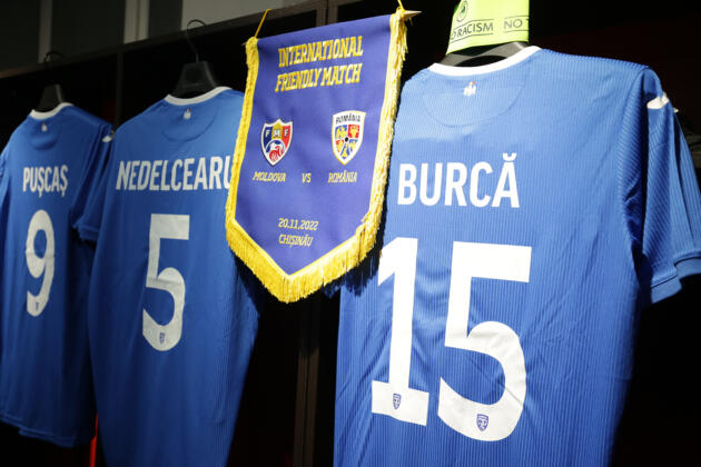 Tricourile naționalei înainte de meciul cu Moldova/FOTO: frf.ro