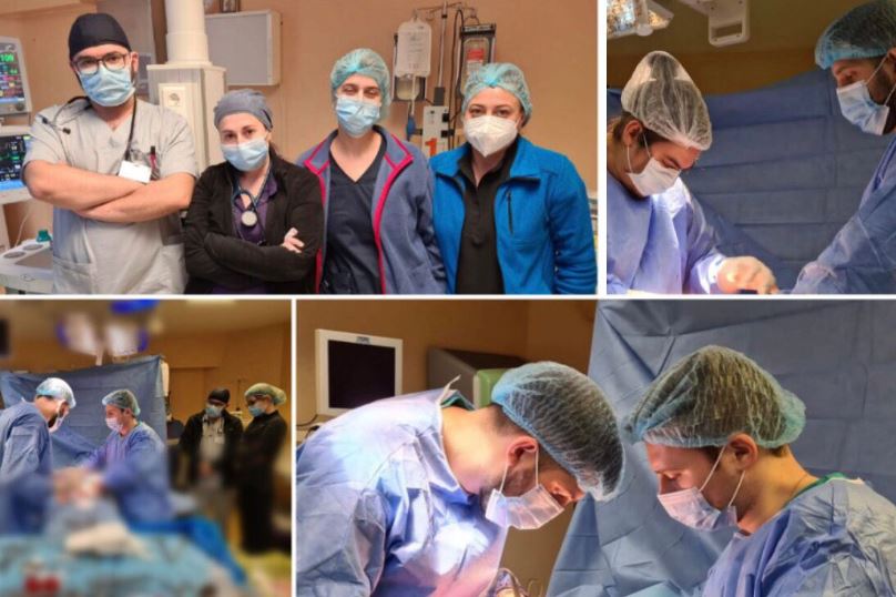 Medicii clujeni și din alte orașe din România și-au unit puterile și au pornit într-o cursă contracronometru pentru viață. / Foto: Agenția Națională de Transplant