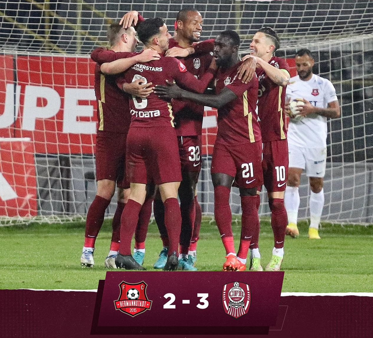 CFR 1907  VICTORIE ÎN GRUIA! CFR CLUJ – FC HERMANNSTADT 1-0