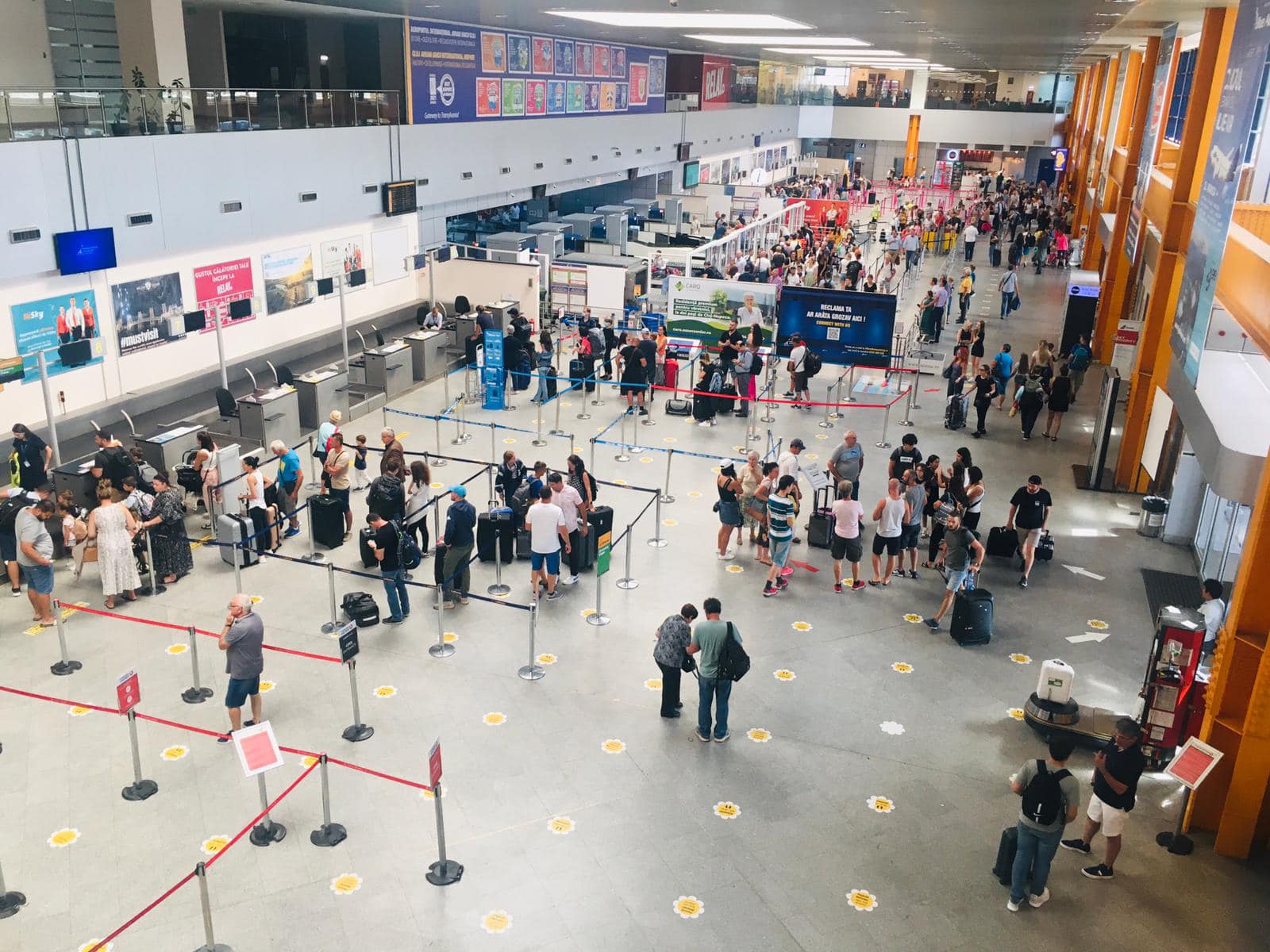 De două ori mai mulți pasageri în 2022 decât anul trecut. FOTO: Facebook/ Aeroportul Internațional „Avram Iancu” Cluj