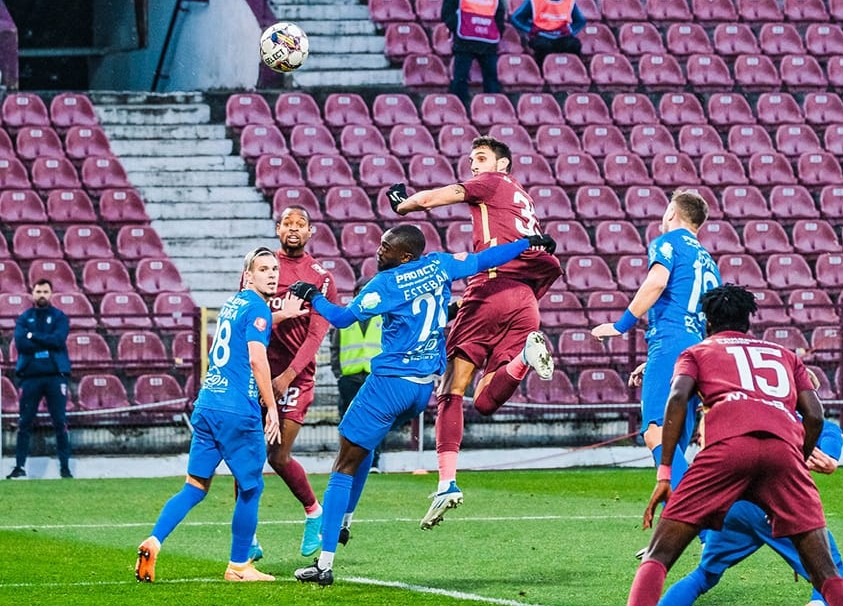 CFR Cluj a învins-o pe FC Hermannstadt cu scorul de 3-2