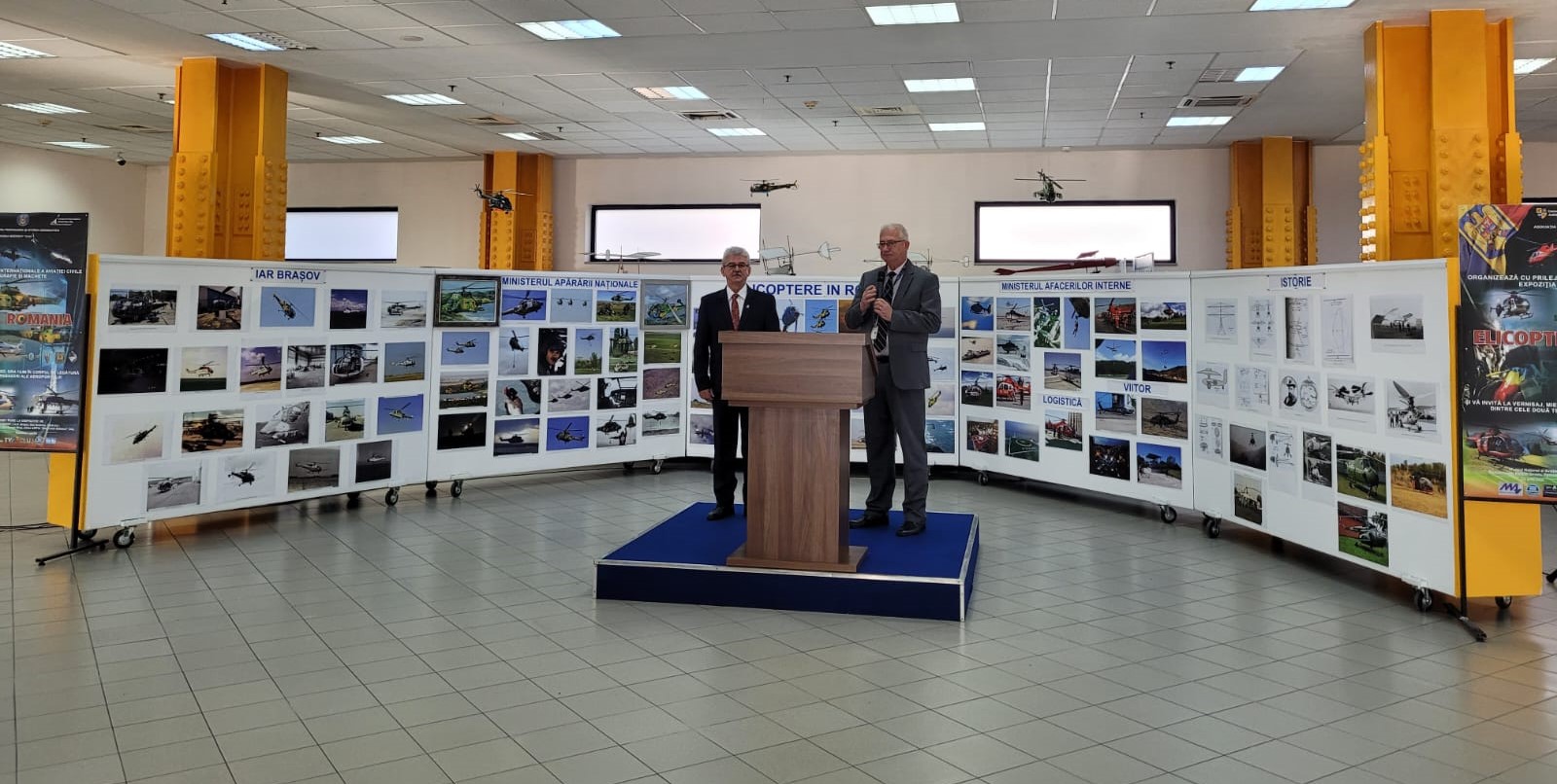 Expoziție inedită la Aeroportul Cluj, cu ocazia Zilei Internaționale a Aviației Civile / Foto: Aeroportul Internațional Cluj
