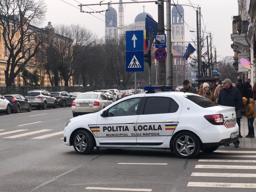 Noi atribuții pentru Poliția Locală, după câteva modificări făcute la Codul Rutier. FOTO: Monitorul de Cluj