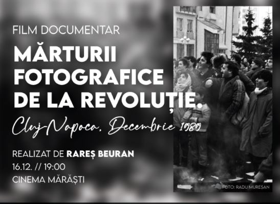 Documentar dedicat marturiilor fotografice de la Revoluție/ foto: ubbcluj.ro