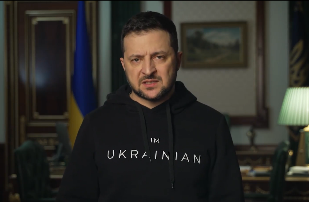 Volodimir Zelenski, președintele Ucrainei/ Foto: captură ecran video Володимир Зеленський/Facebook