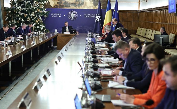 Ședință de Guvern: primăriile primesc aproape 1 miliard de lei din fondul de rezervă al Guvernului/ captură foto Guvernul României Facebook.com