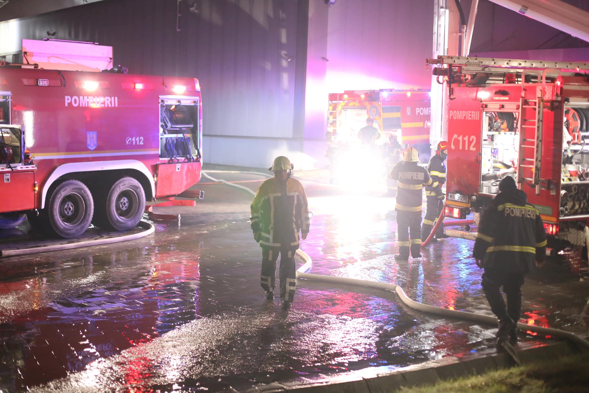 ALERTĂ la Spitalul de Psihiatrie din Cluj. Pompierii au intervenit după ce un pacient a pornit un foc. FOTO: Arhivă ISU Cluj