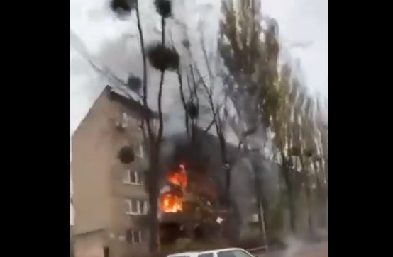 Ucraina, sub atacul rușilor de Crăcun / Foto: Twitter