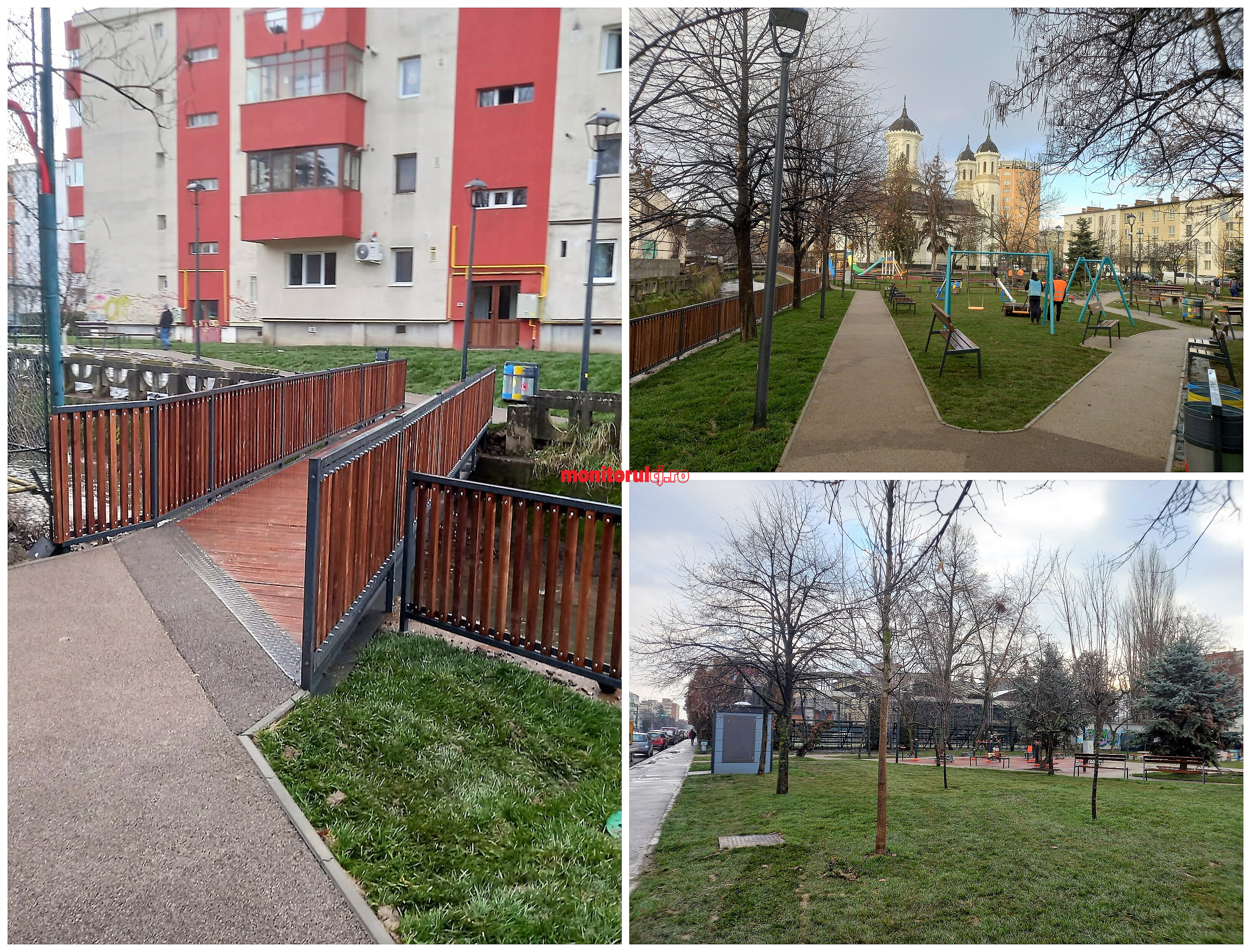 Parcul Farmec a fost reamenajat și modernizat, fiind redeschis recent publicului. FOTO: Monitorul de Cluj