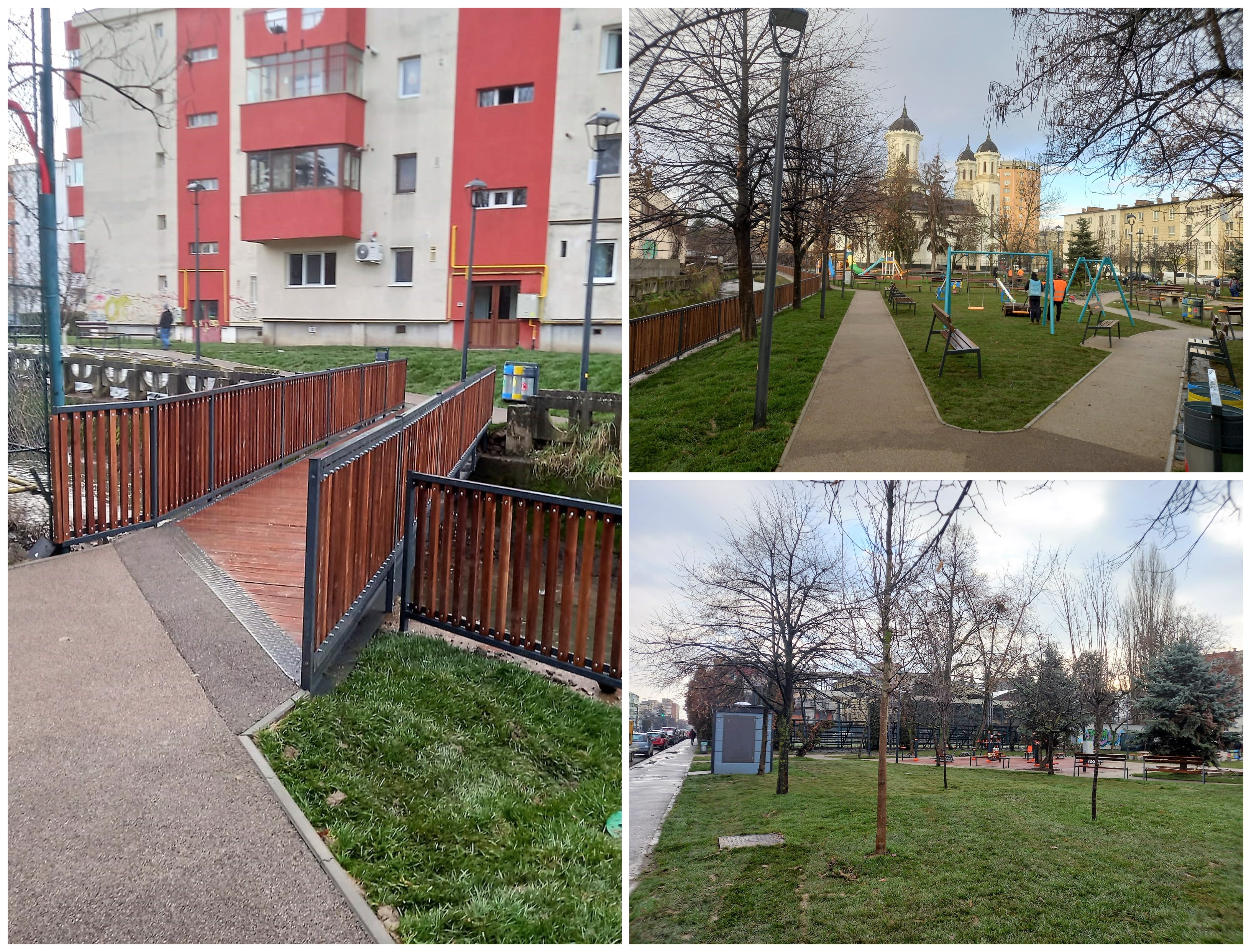 Parcul Farmec a fost reamenajat și modernizat, fiind redeschis recent publicului. FOTO: Monitorul de Cluj