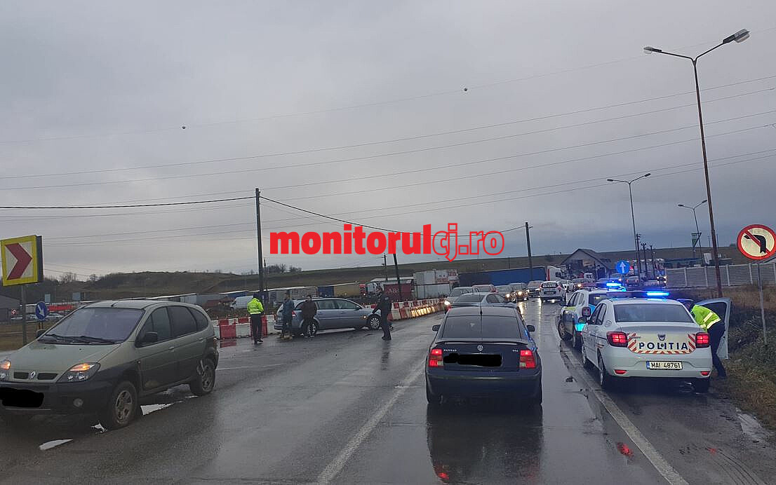 Accident rutier grav la ieșirea din Turda/ foto: monitorulcj.ro