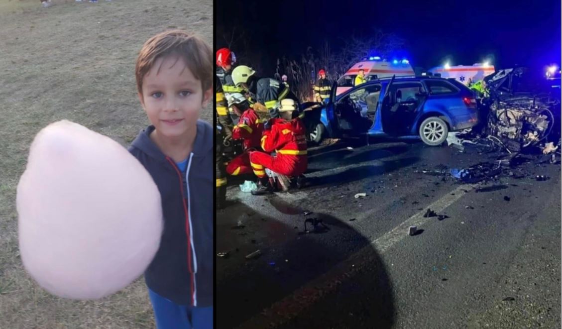 Un băiețel de 5 ani are nevoie de sânge. A fost implicat într-un accident teribil / Foto: Andreea Maria Duruş - Facebook