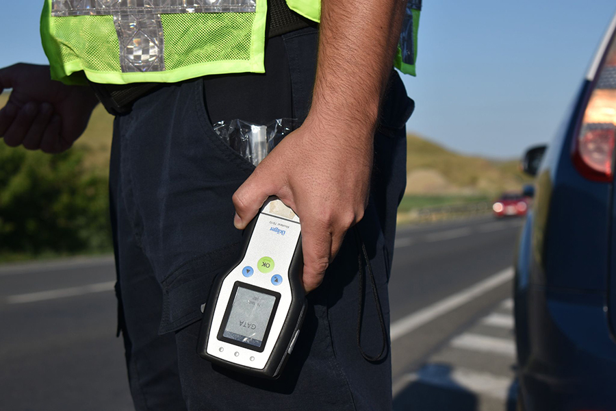 Șoferi fără permis sau drogați pe drumurile din Cluj/Foto: IPJ Cluj