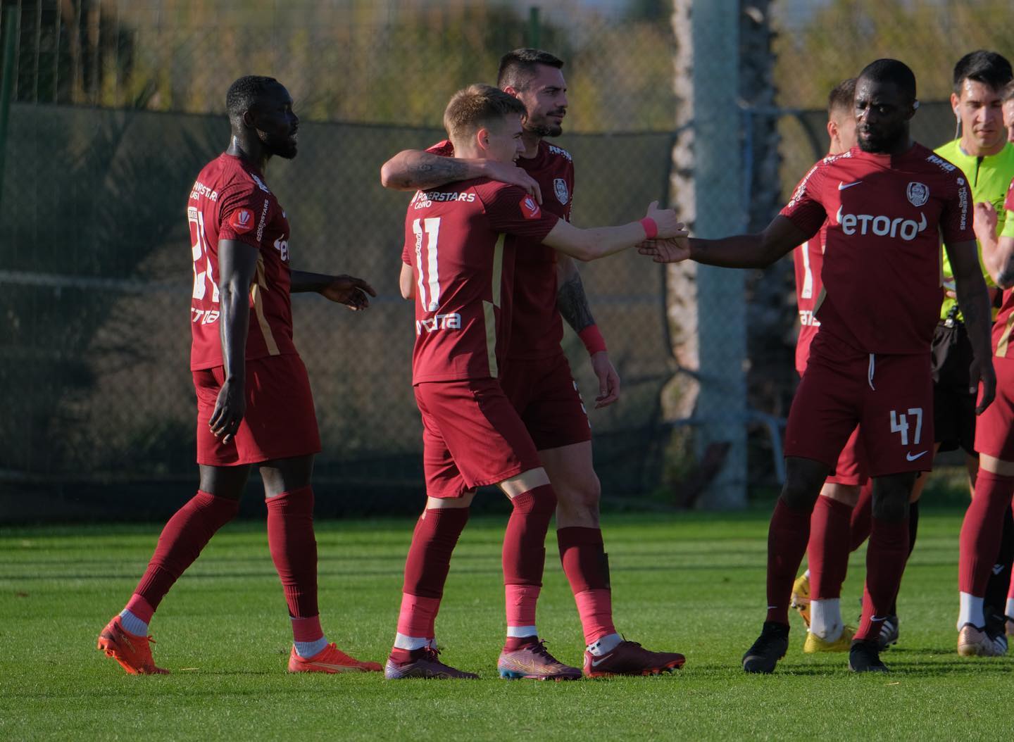 MECI AMICAL  CFR Cluj - FC Hermannstadt 3-2 