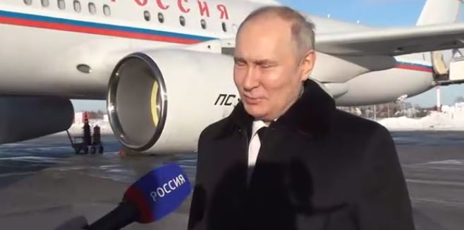 Putin susține că războiul din Ucraina are o dinamică pozitivă/captură foto kremlin.ru