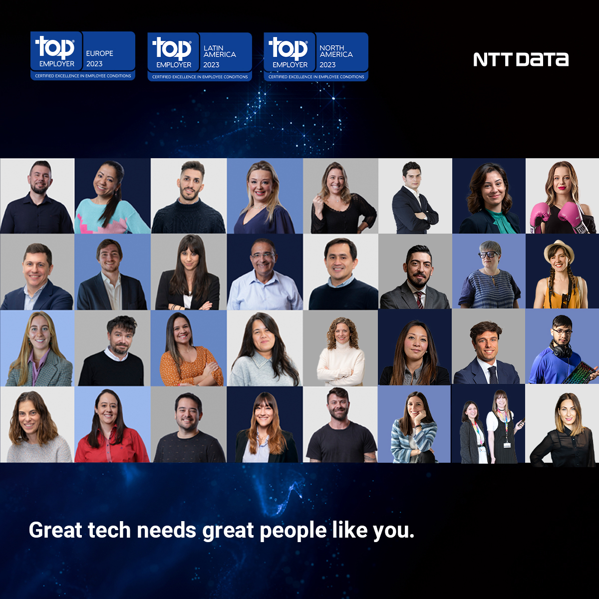 NTT DATA România obține certificarea „Top Employer 2023”. FOTO: NTT Data