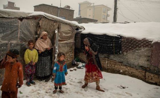 Cel puţin 70 de persoane au murit în ultima săptămână din cauza valului de frig care s-a abătut asupra Afganistanului/ Foto: @SSamiraSR - Twitter