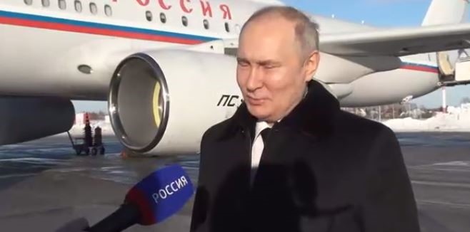 Preşedintele rus Vladimir Putin/captură foto kremlin.ru
