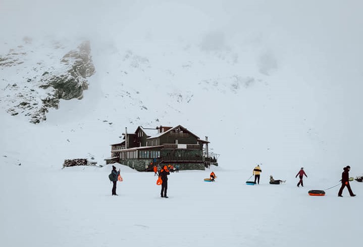 Risc de avalanșă la Bâlea Lac/ Foto: Centrul National de Informare si Promovare Turistica Fagaras - Facebook