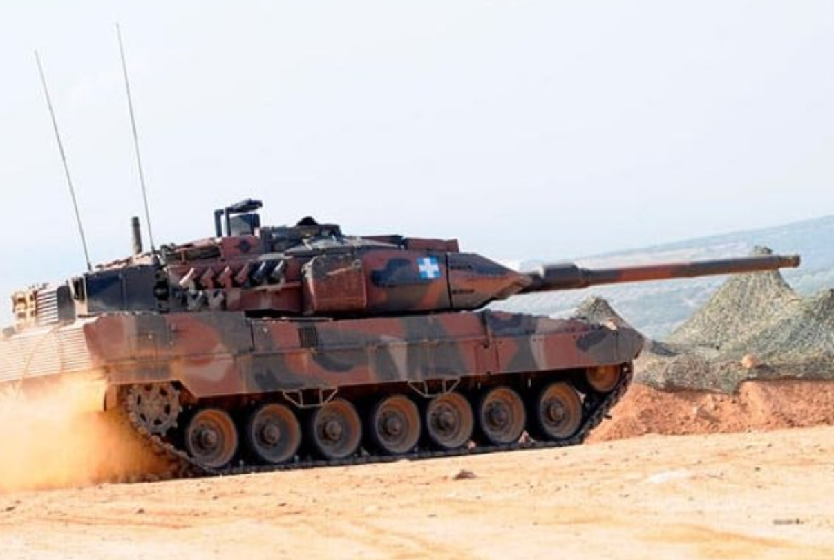 Germania trebuie să comande rapid noi tancuri Leopard pentru a le înlocui pe cele care vor fi livrate Ucrainei, a declarat miercuri ministrul Apărării/ Foto: War Monitor - Twitter