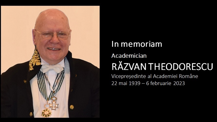A murit academicianul Răzvan Theodorescu / Foto: Academia Română