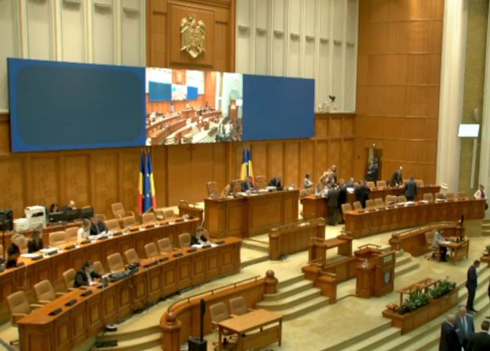 Parlamentarii au majorat sumele forfetare pe care le încasează cu circa 1.500 de euro/lună/captură foto: Parlamentul României - Camera Deputaților Facebook.com
