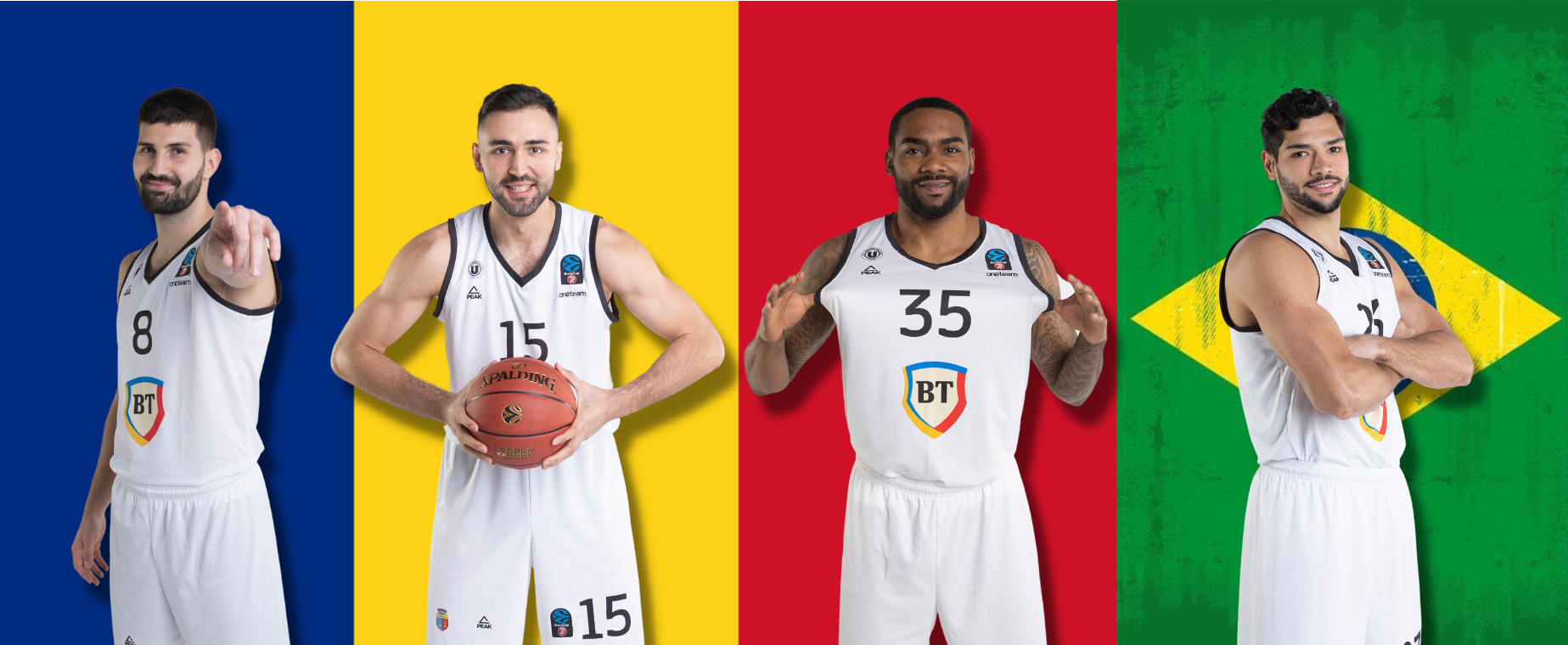 Jucătorii U-BT își vor reprezenta naționalele /FOTO: u-bt.ro