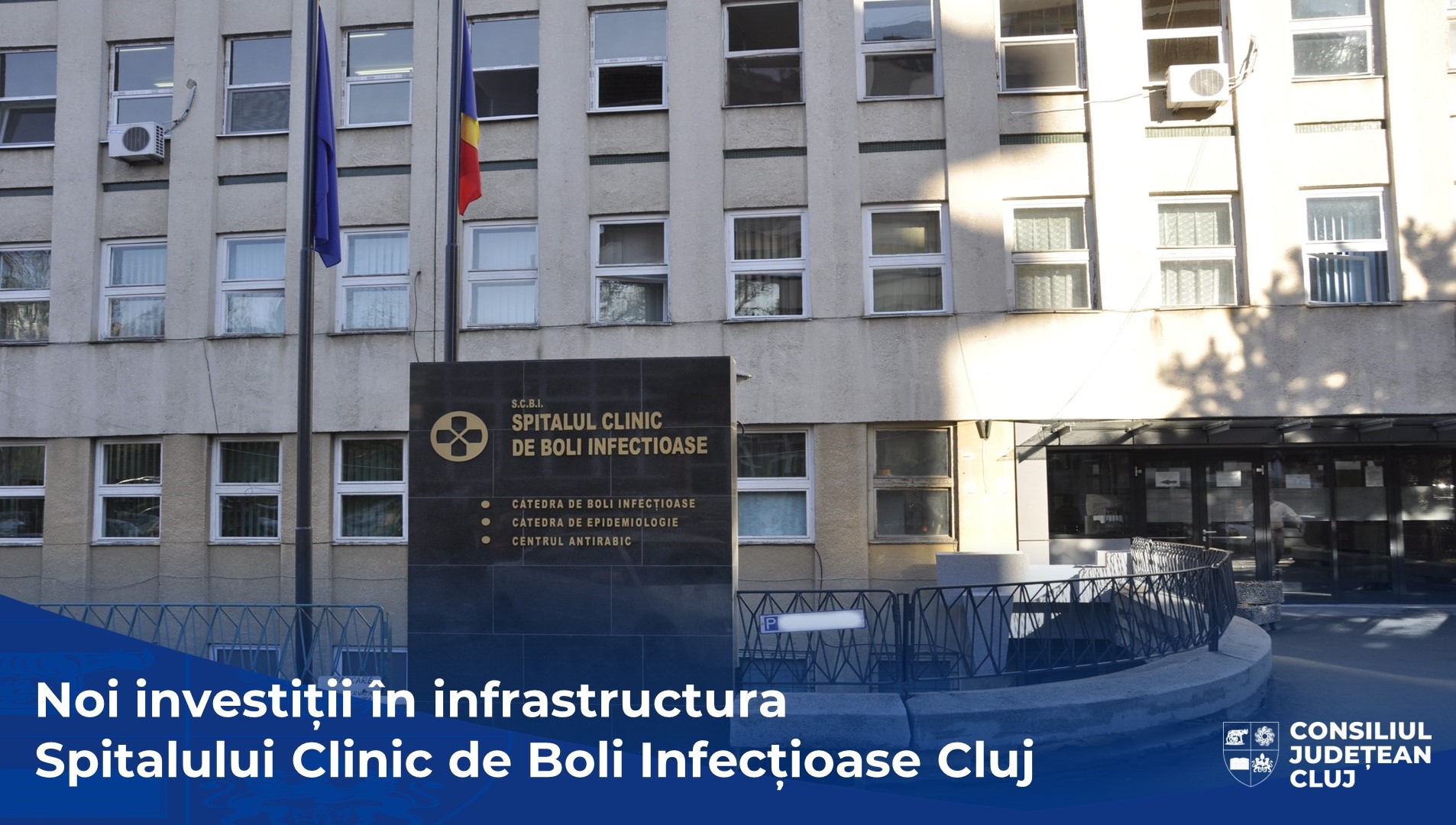 Noi echipamente medicale la Spitalul Clinic de Boli Infecțioase Cluj. FOTO: CJ Cluj