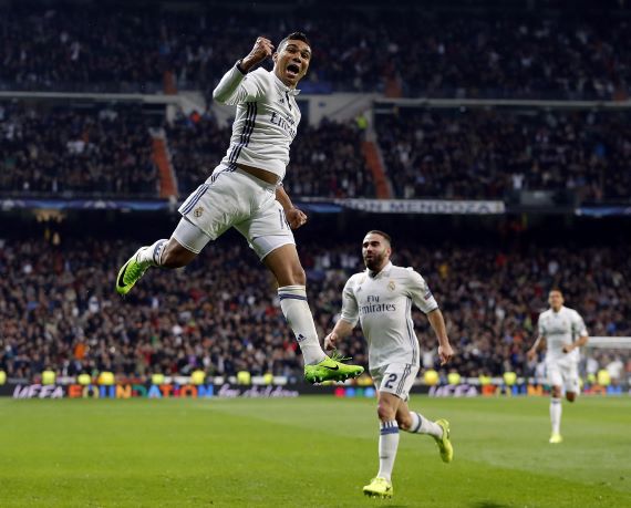Jucătorii Realului sărbătorind un gol /FOTO: UEFA Champions League - Facebook