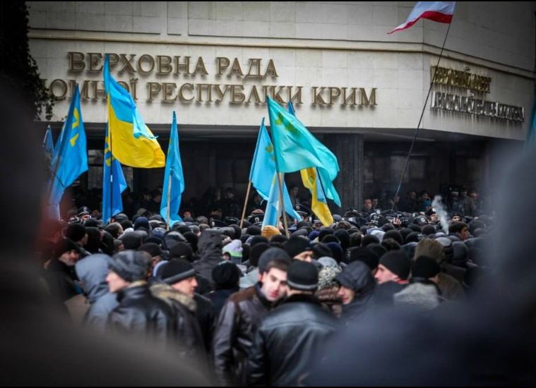 Zelenski: „Vom repune steagul ucrainean în toate colțurile țării”/captură foto: Володимир Зеленський  Facebook.com