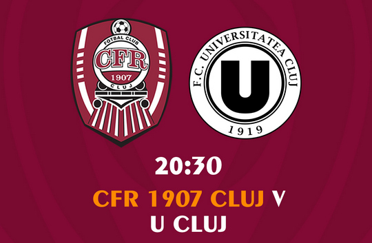 CFR Cluj va întâlni Universitatea Cluj în ultima etapă a Superligii/FOTO: CFR Cluj - Facebook