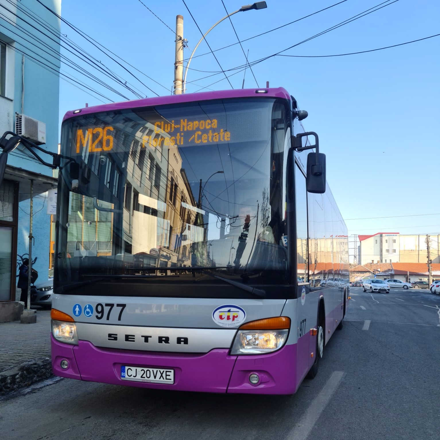 În cazul extinderii transportului CTP, primăriile ar trebui să își asume acoperirea unor costuri suplimentare. FOTO: Facebook/ CTP Cluj