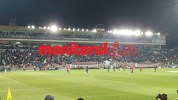 CFR Cluj a câștigat meciul împotriva echipei FC Universitatea Cluj, cu scor 4:0 (3-0), meci disputat pe stadionul din Gruia/ Foto: monitorulcj.ro