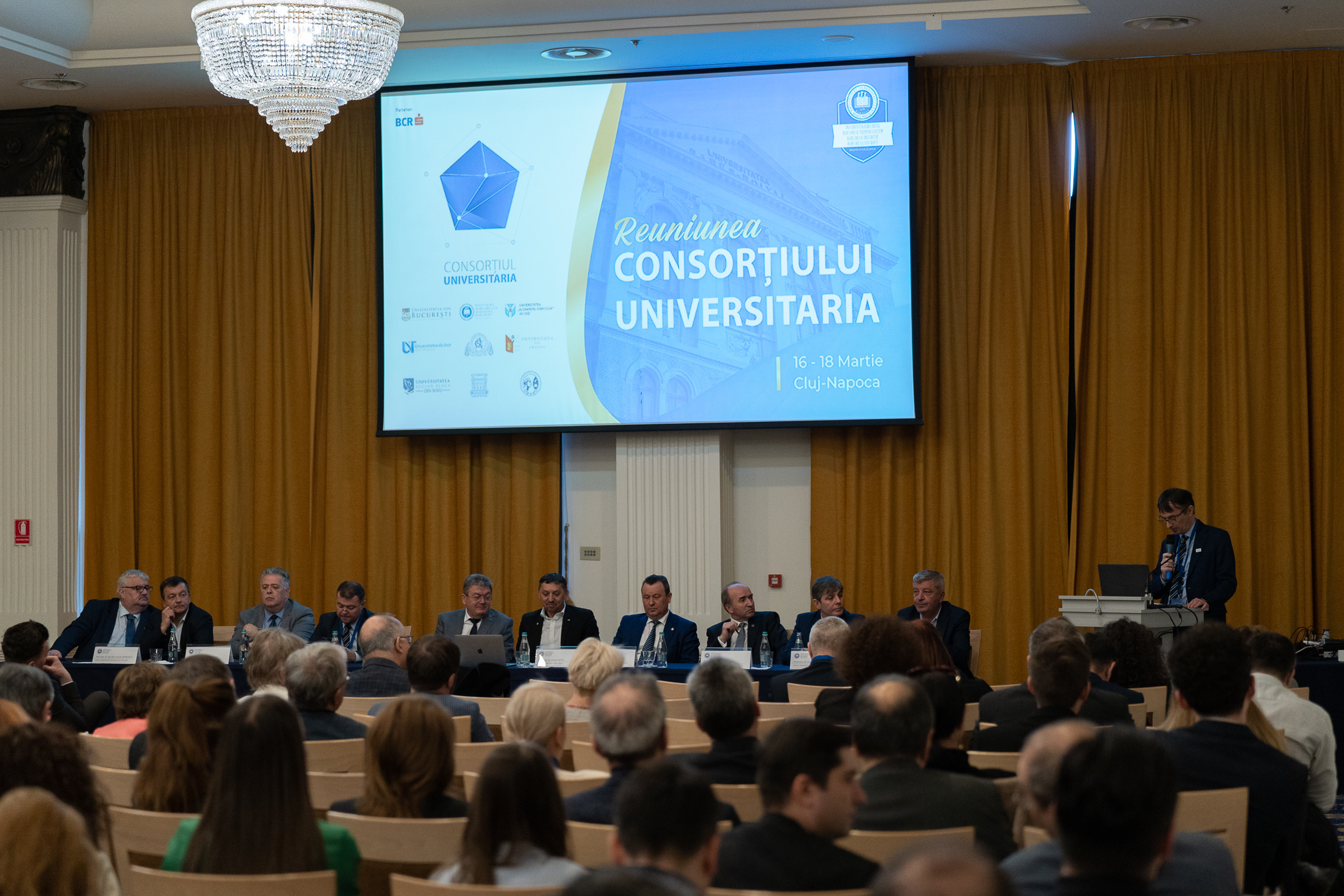 Consorțiul Universitaria, reunit la Cluj / Foto: UBB